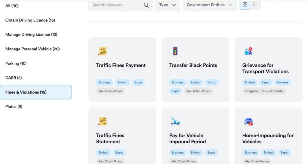 Fotoğraf: Dubai Polisi web sitesi