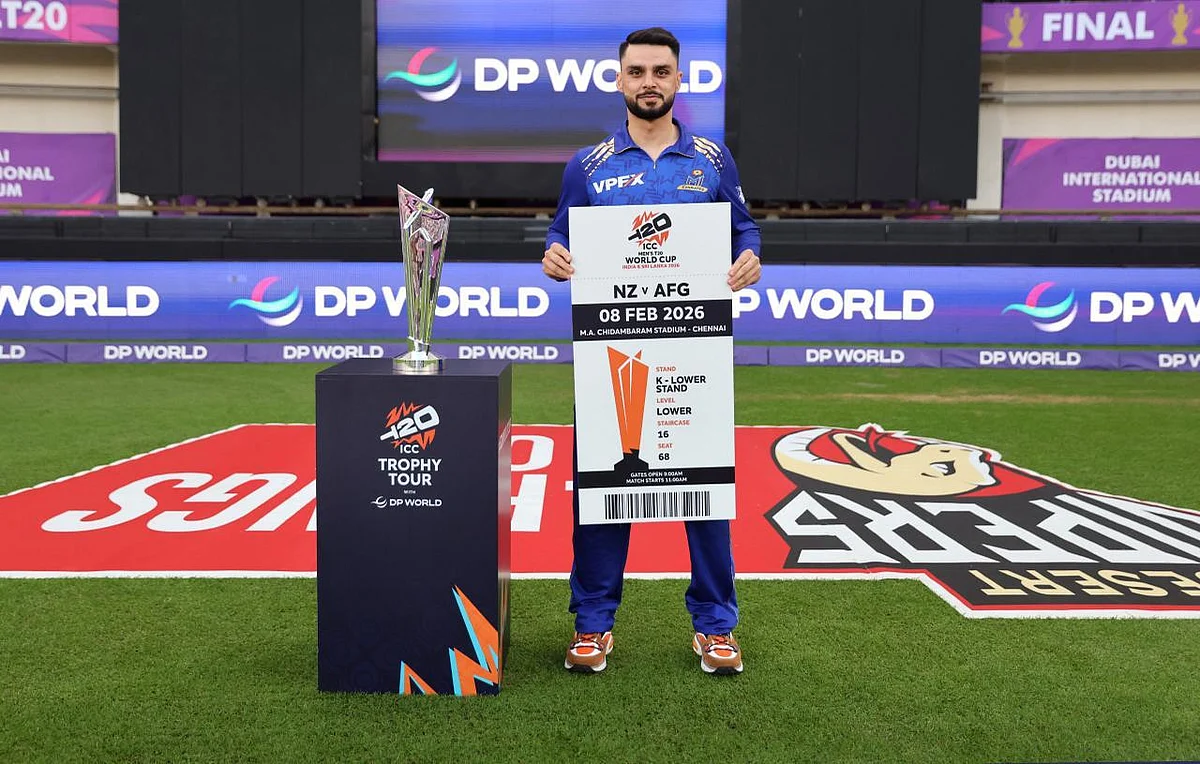 Icc Erkekler T20 Dünya Kupası 2026 Kupası, Dp World Ilt20 Finalinde Özel Bir Görünüme Kavuştu